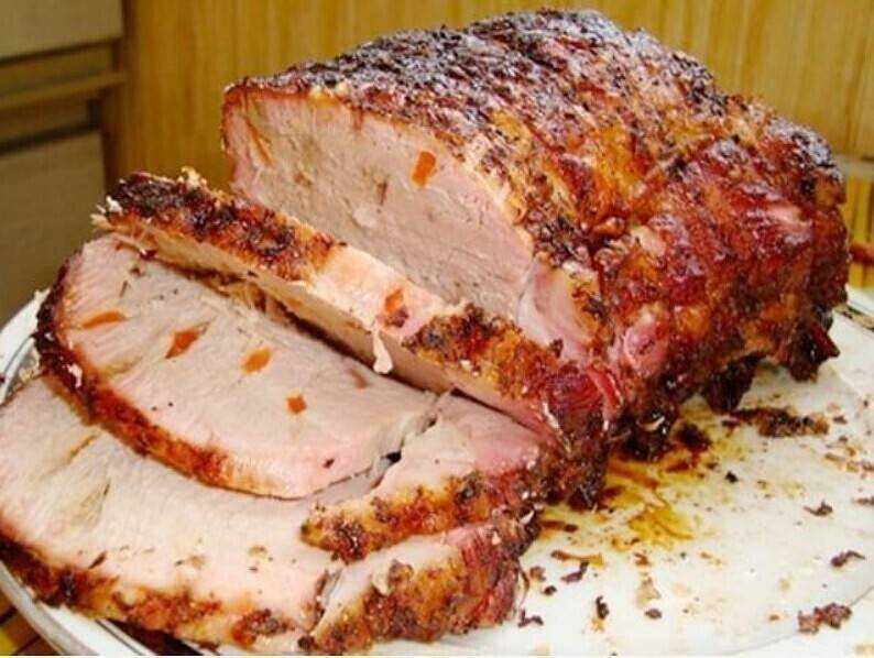 Домашняя буженина из свинины