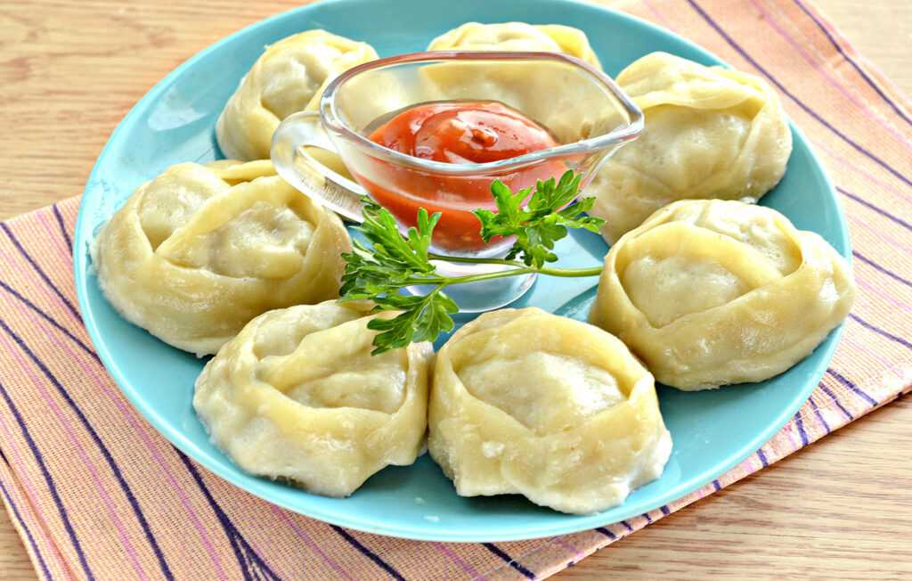 Сочные манты с картошкой и фаршем — пошаговый рецепт приготовления очень вкусных мантов