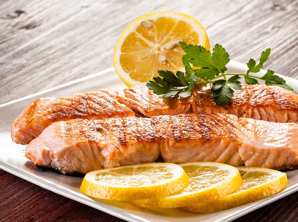 Сочетание рыбы с другими продуктами на пп