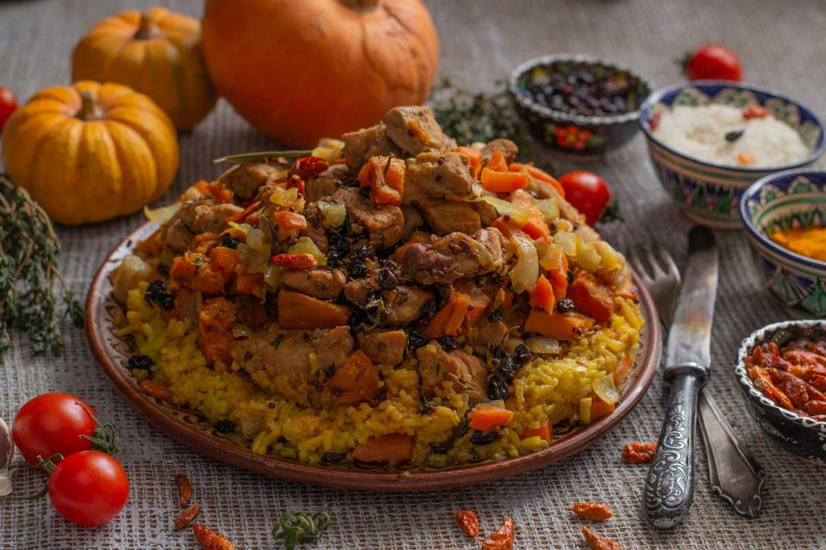 Плов узбекский из говядины в казане рецепт фото пошагово и видео - 1000.menu