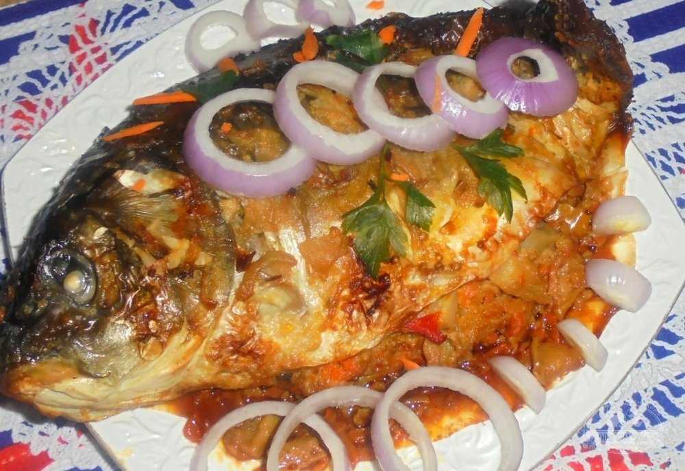 Карп в духовке