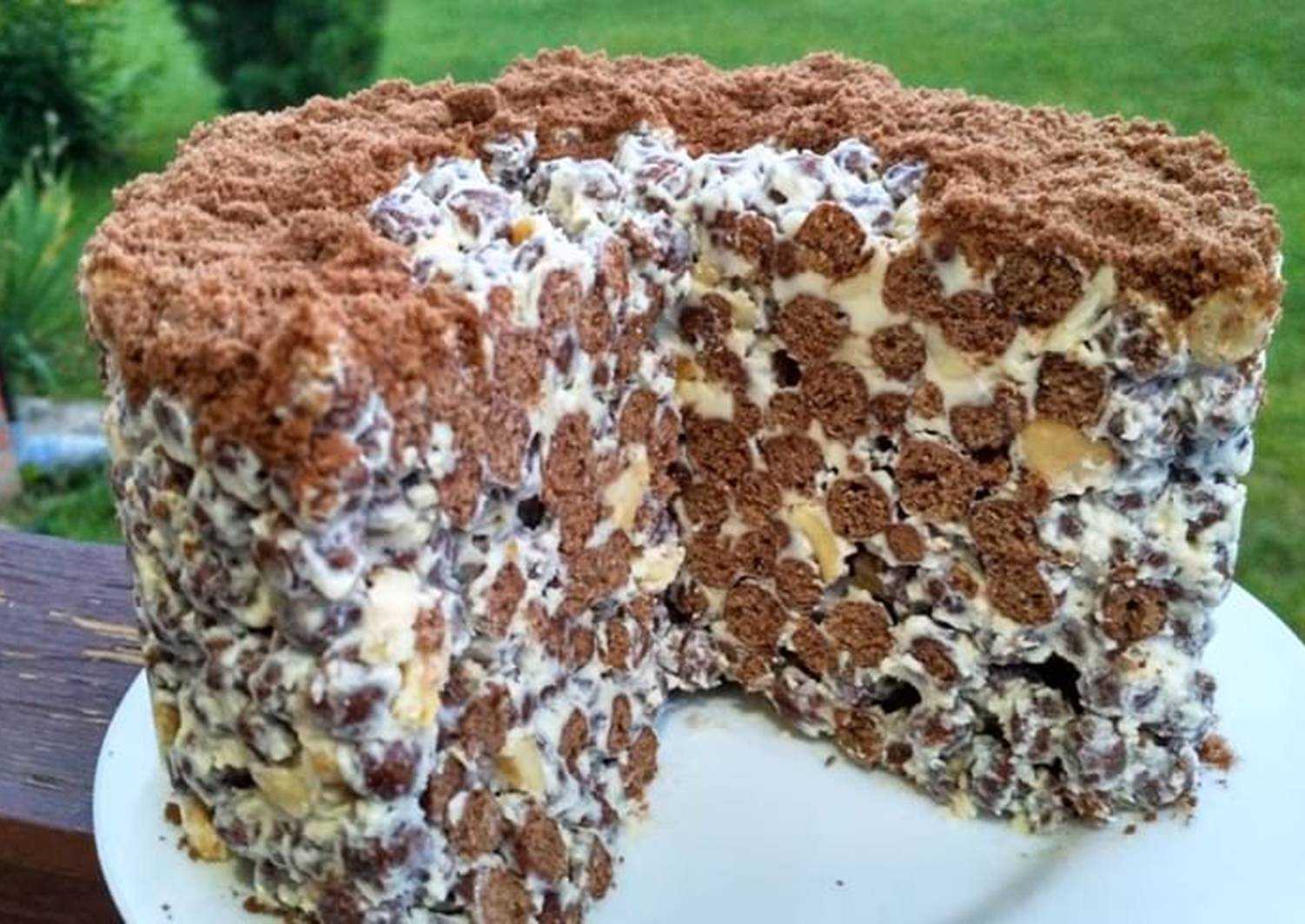 Торт с фруктами – 8 вкусных рецептов
