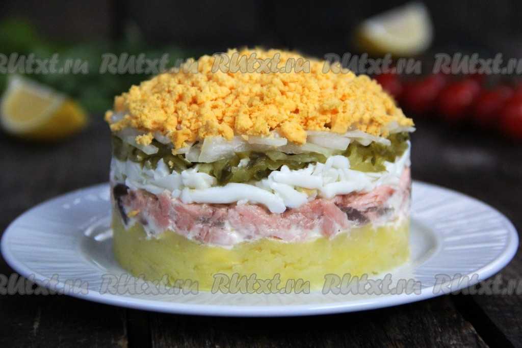 Салаты с копченой горбушей » рецепты - готовим дома | «наобед.kz»