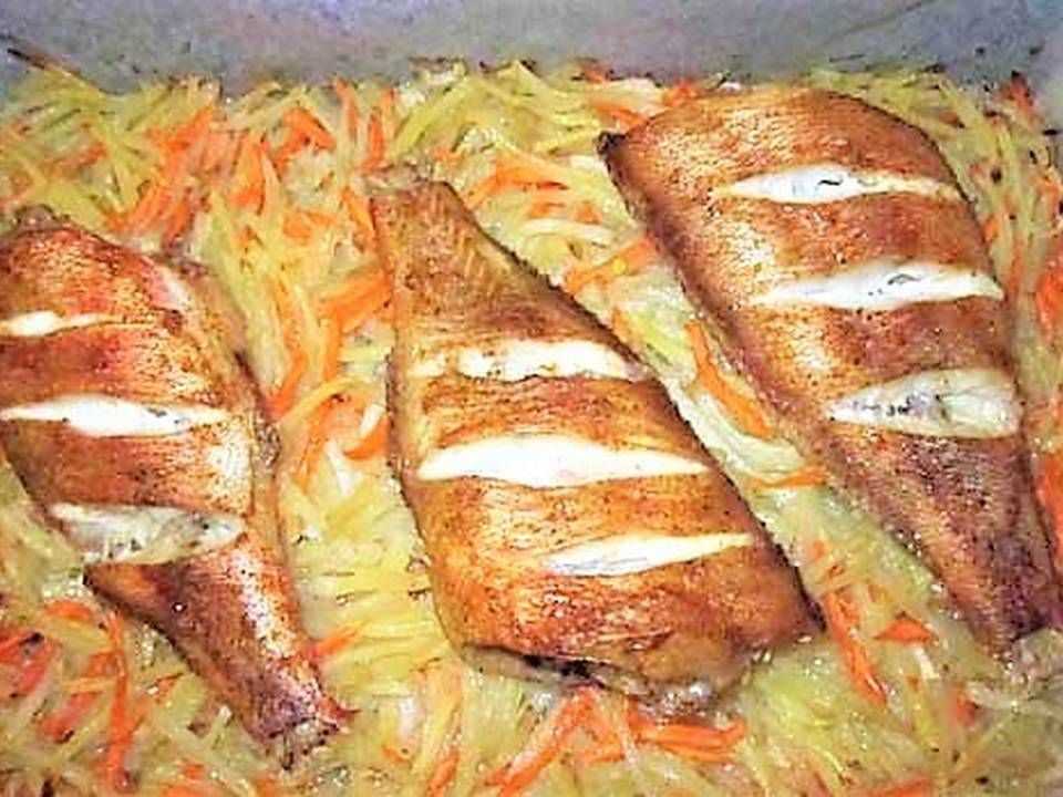 Окунь в духовке