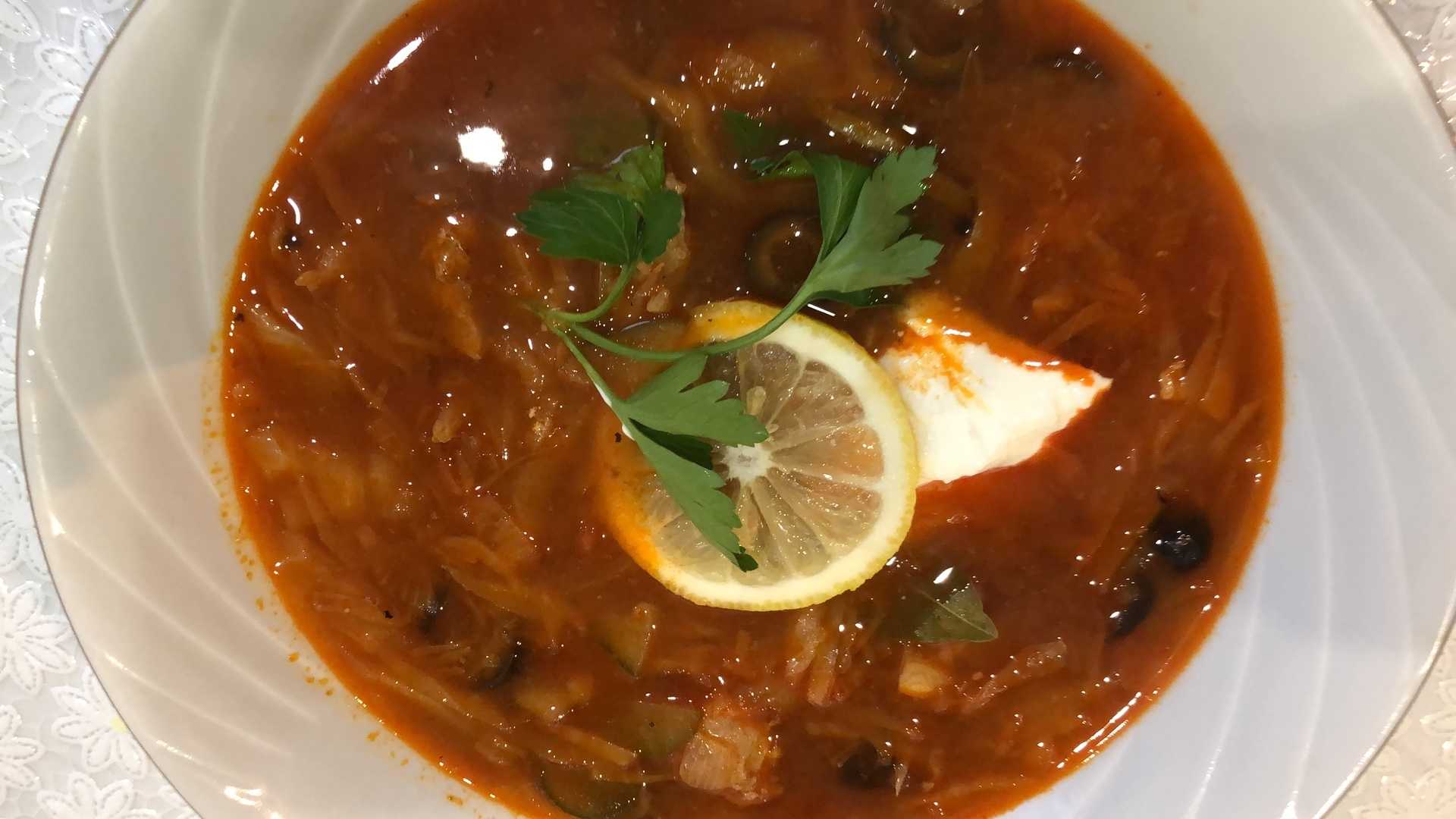 Солянка с грибами - 13 рецептов приготовления пошагово - 1000.menu