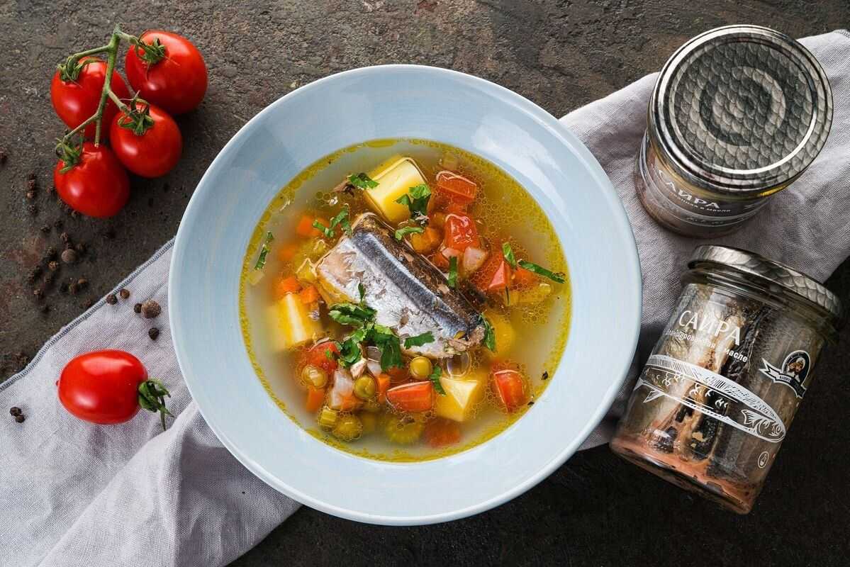 Как сварить суп из консервов сайры с картошкой - 5 вкусных рецептов