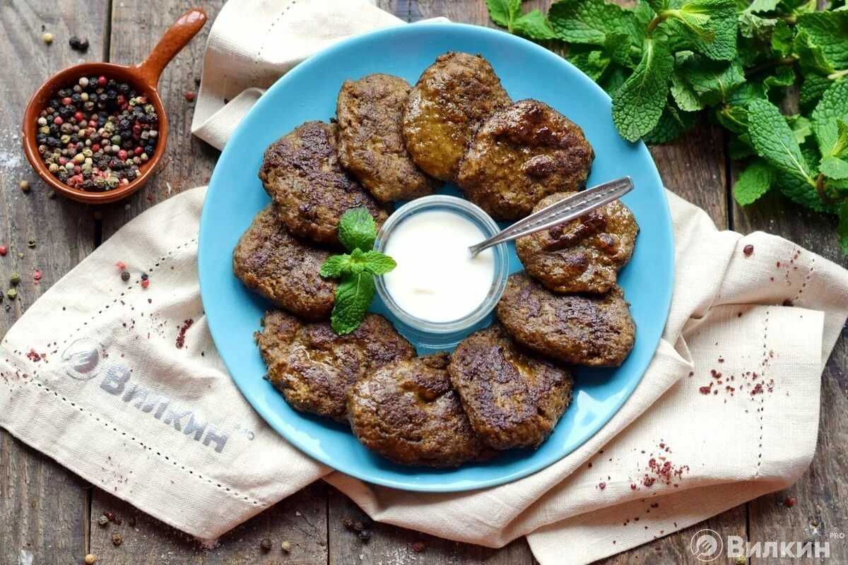 Оладьи из печени