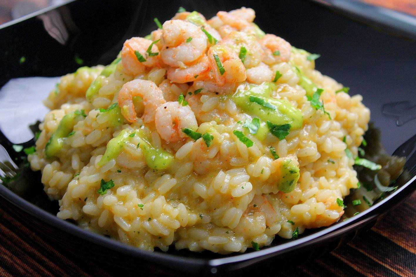 Ризотто с морепродуктами, как в италии