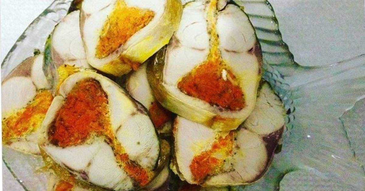 Рулетики из скумбрии