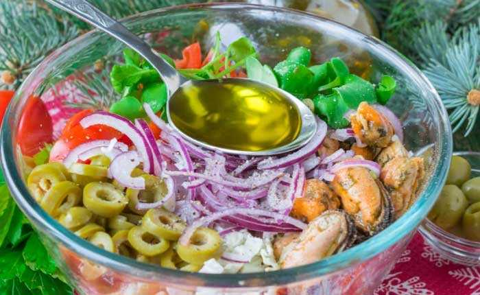 Салат с морепродуктами — самые вкусные рецепты