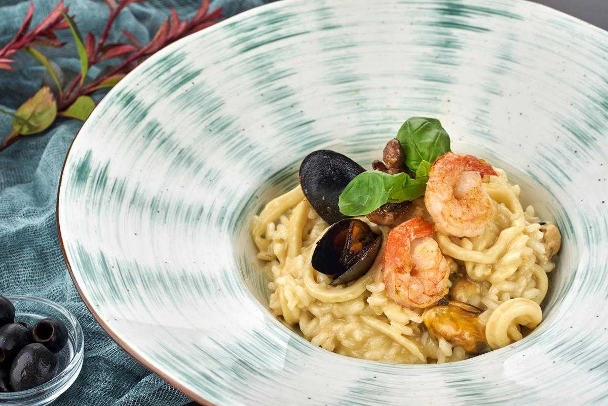 Ризотто с морепродуктами: быстрые и простые пошаговые рецепты от марины выходцевой