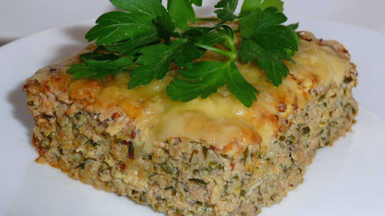 Запеканка из кабачков с фаршем в духовке — 4 простых вкусных рецепта