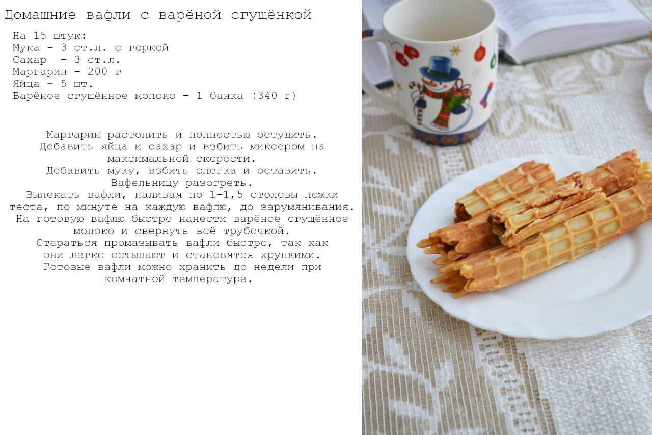 Венские вафли в электровафельнице: 12 быстрых и вкусных рецептов