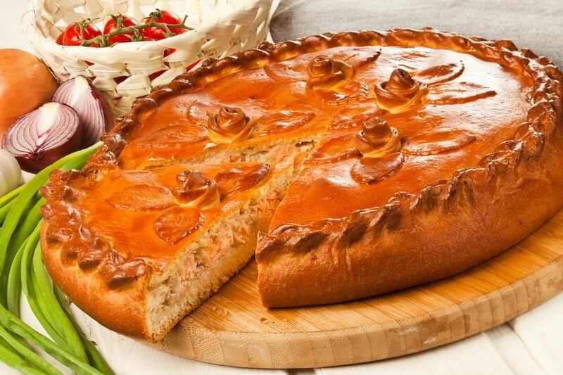 Как приготовить пирог с семгой - 7 очень вкусных рецептов
