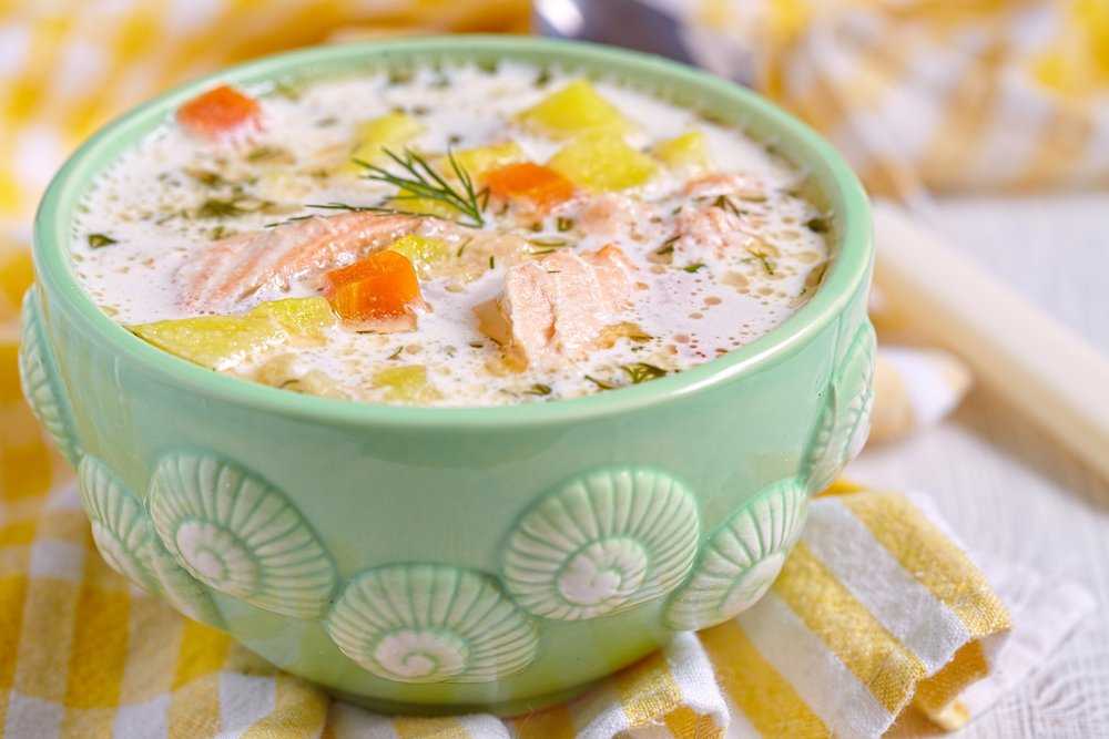 Финский суп с лососем и сливками: секреты рецепта финского блюда