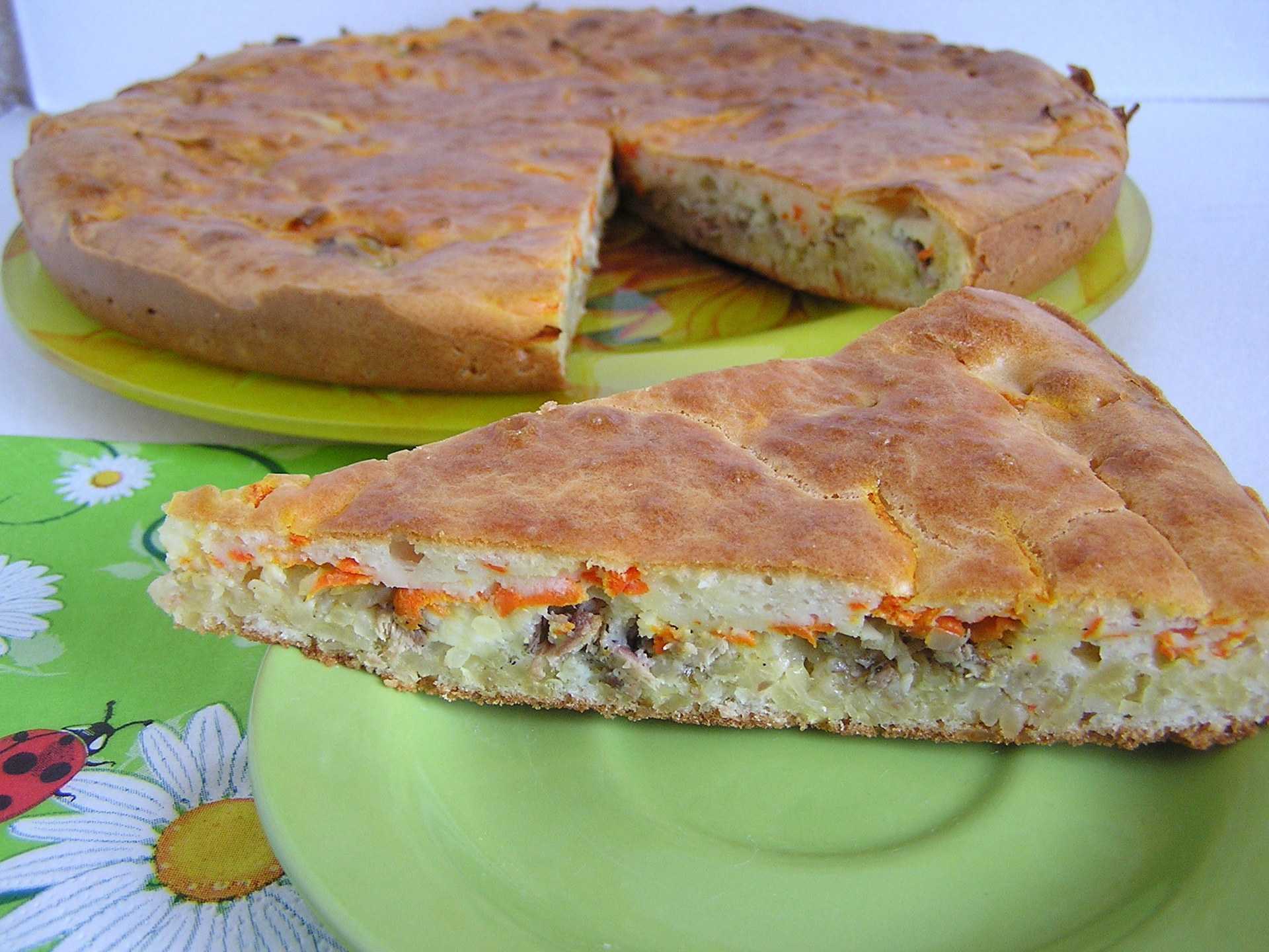 Заливной пирог с капустой в духовке. 8 быстрых и вкусных рецептов