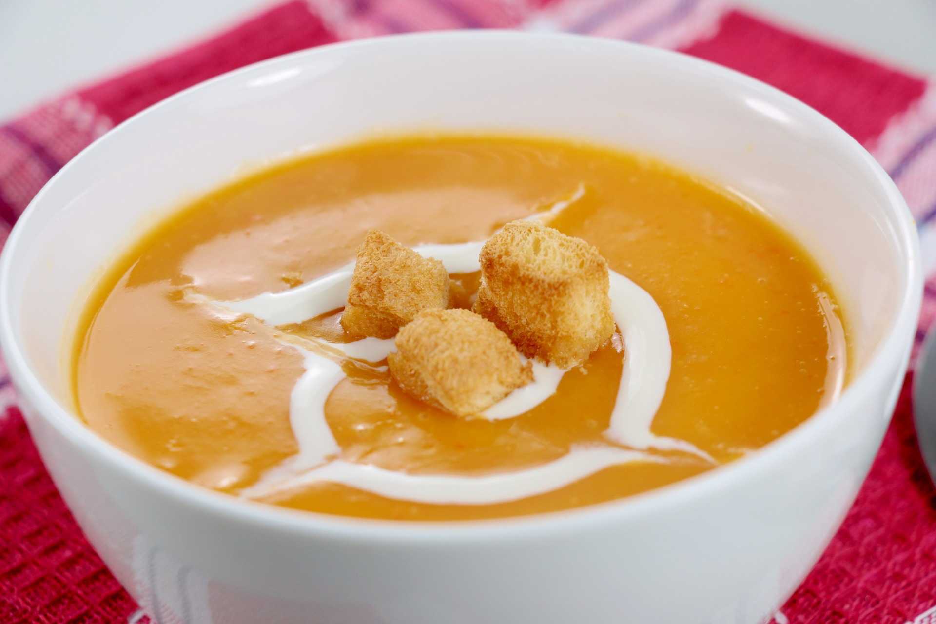 Тыквенный суп пюре из тыквы с плавленным сыром рецепт с фото пошагово - 1000.menu