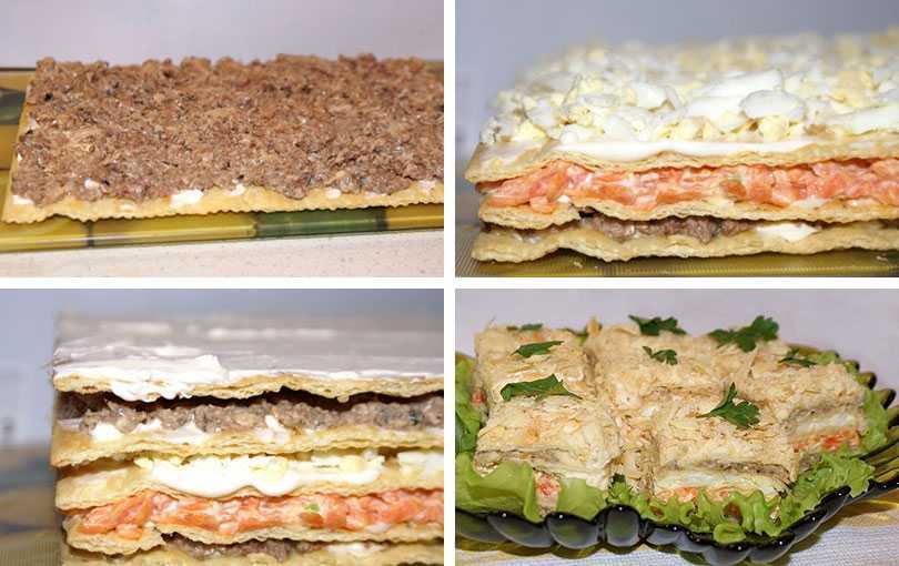 Заливной пирог с рыбными консервами - быстро и вкусно