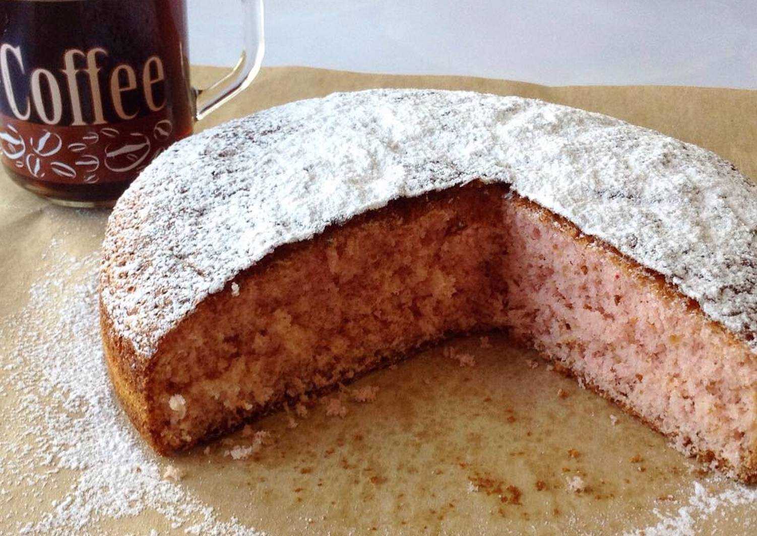 Пирог из сухого киселя без яиц
