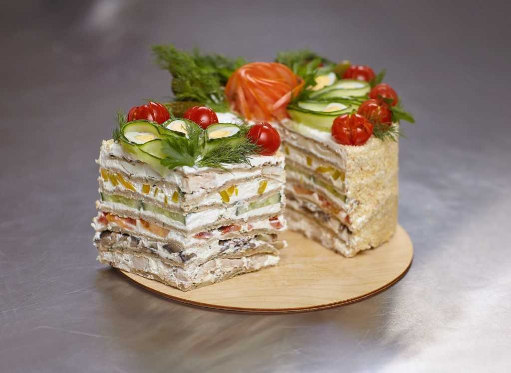 Очень вкусные закусочные тортики и варианты из приготовления Такие закуски точно удивят гостей и порадуют всех