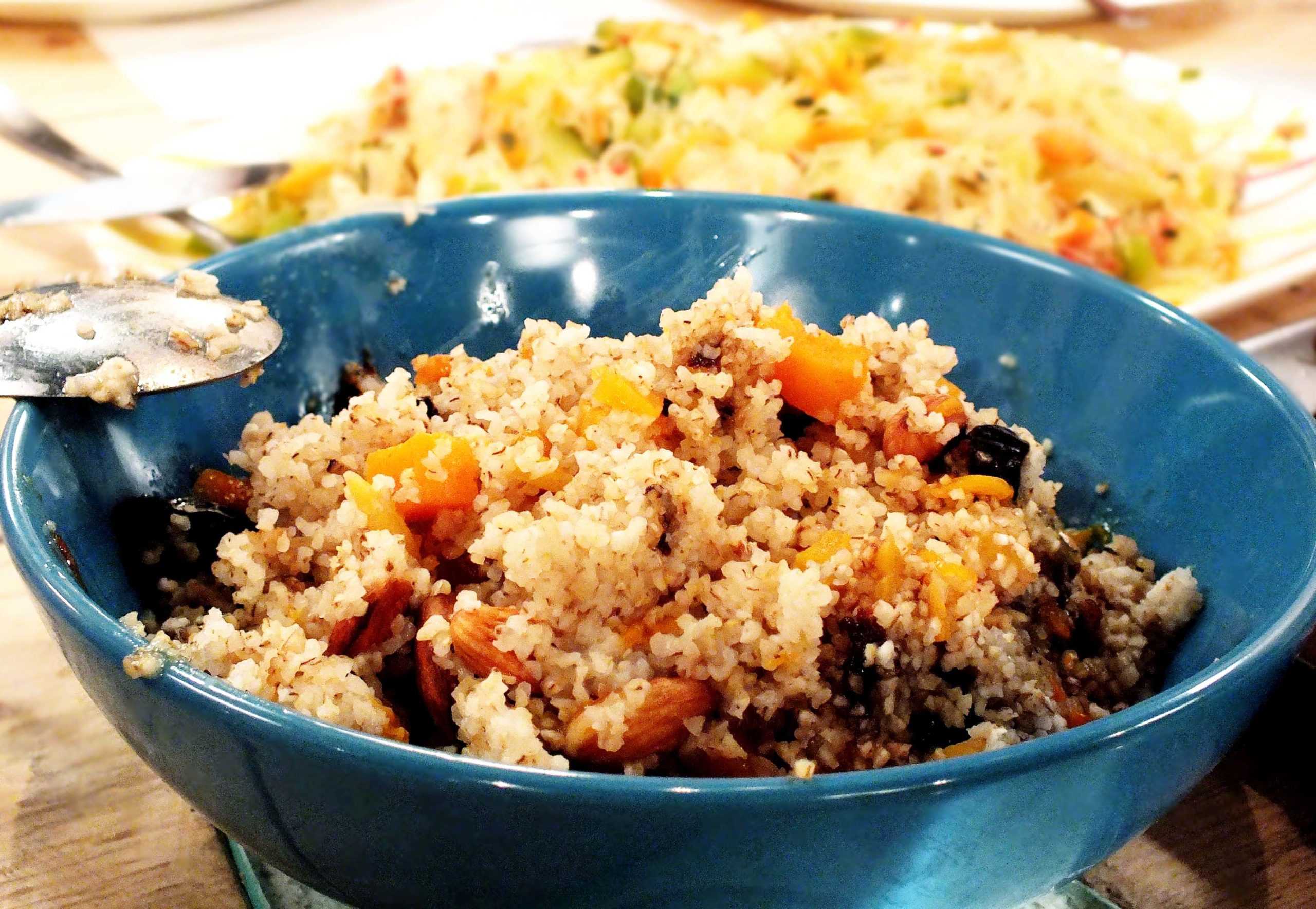 Ячневая каша с мясом
