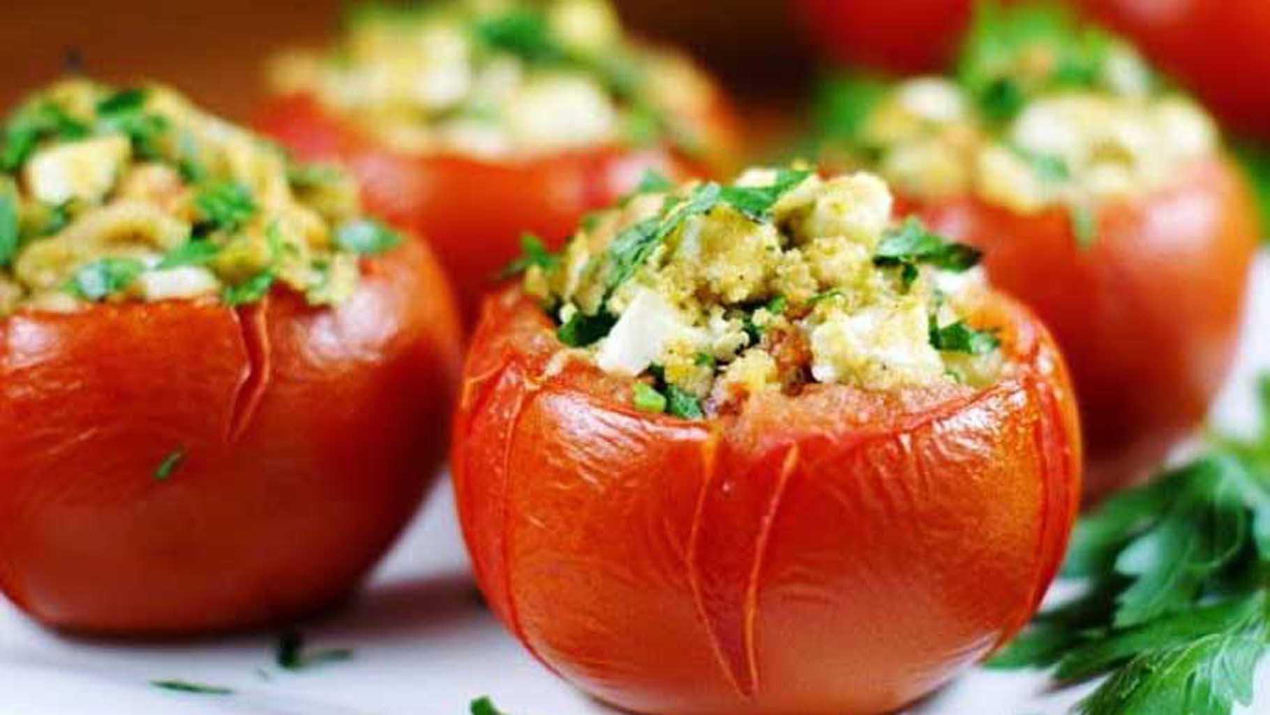 Фаршированные помидоры в духовке с мясным фаршем — топ-7 рецептов