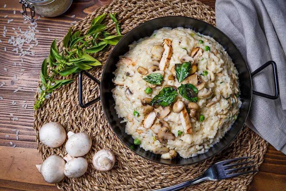 Ризотто с морепродуктами