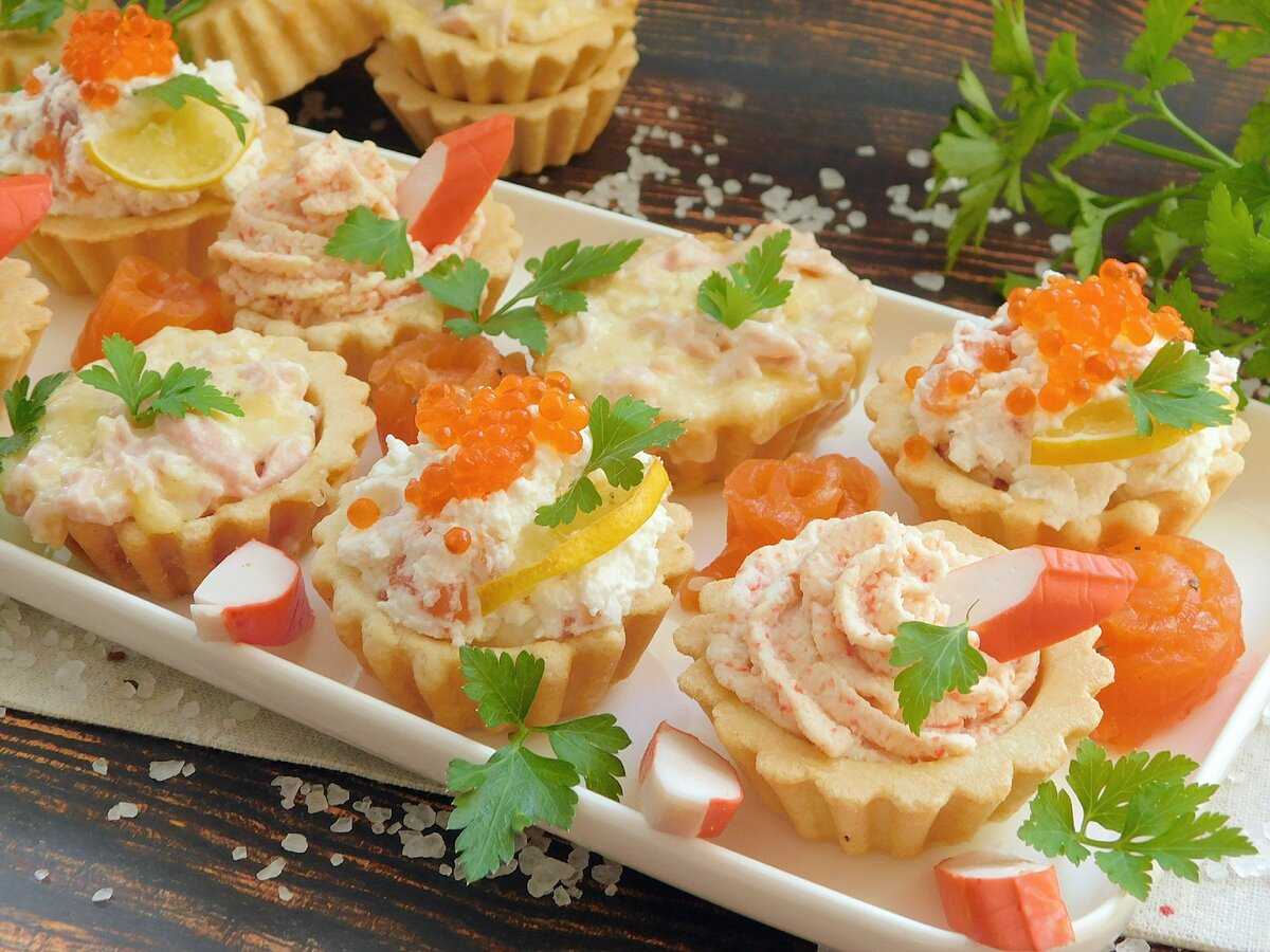Тарталетки с начинкой – 10 самых вкусных рецептов на праздничный стол
