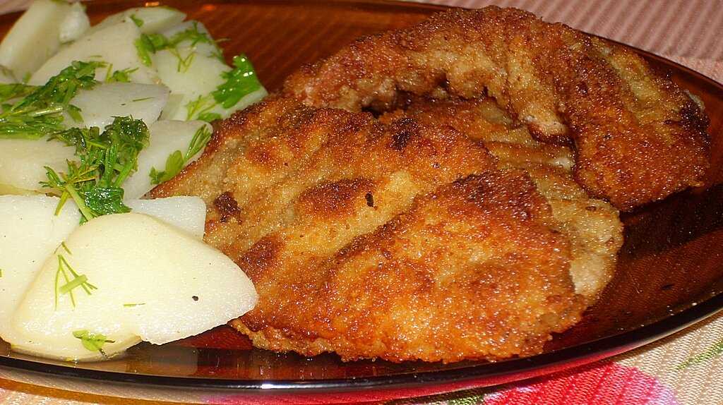 Шницель из говядины