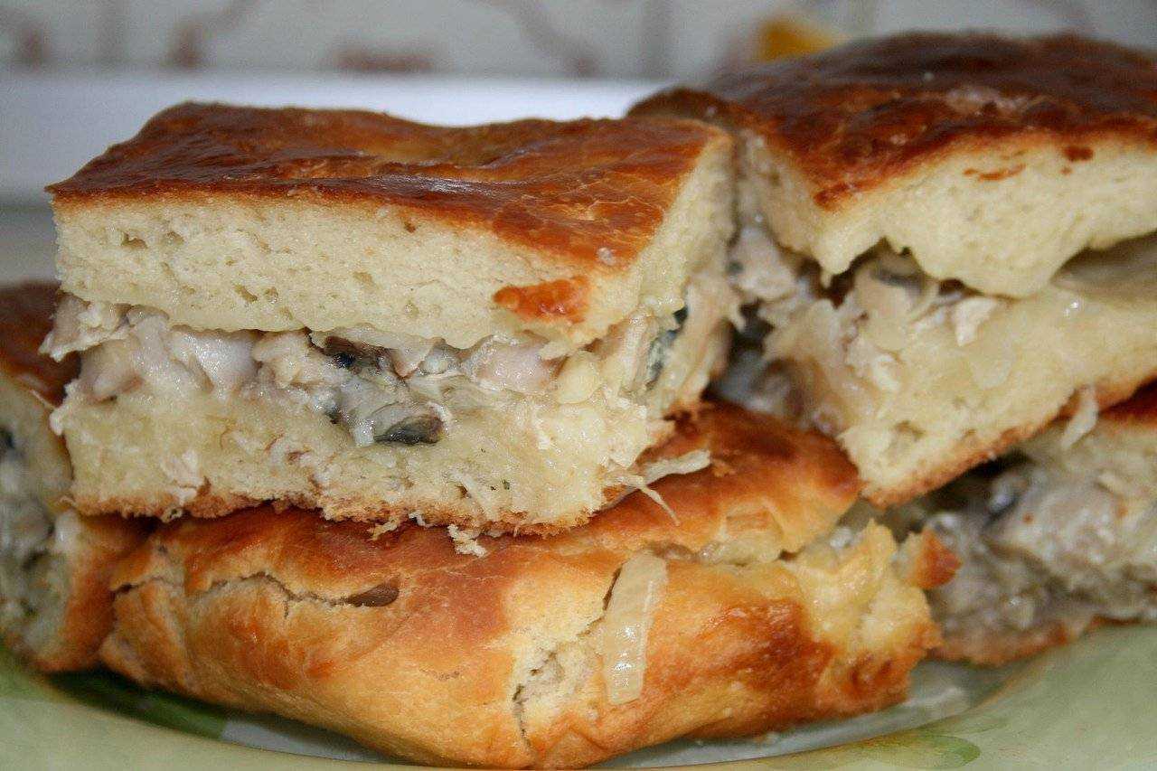 Рыбный пирог и его варианты