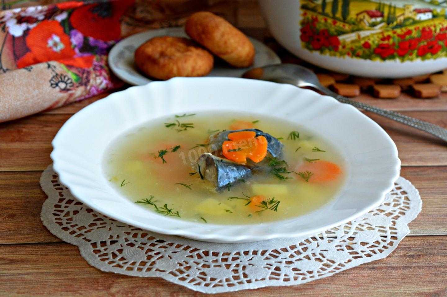 Лучшие рецепты супа из свежемороженой скумбрии с пшеном