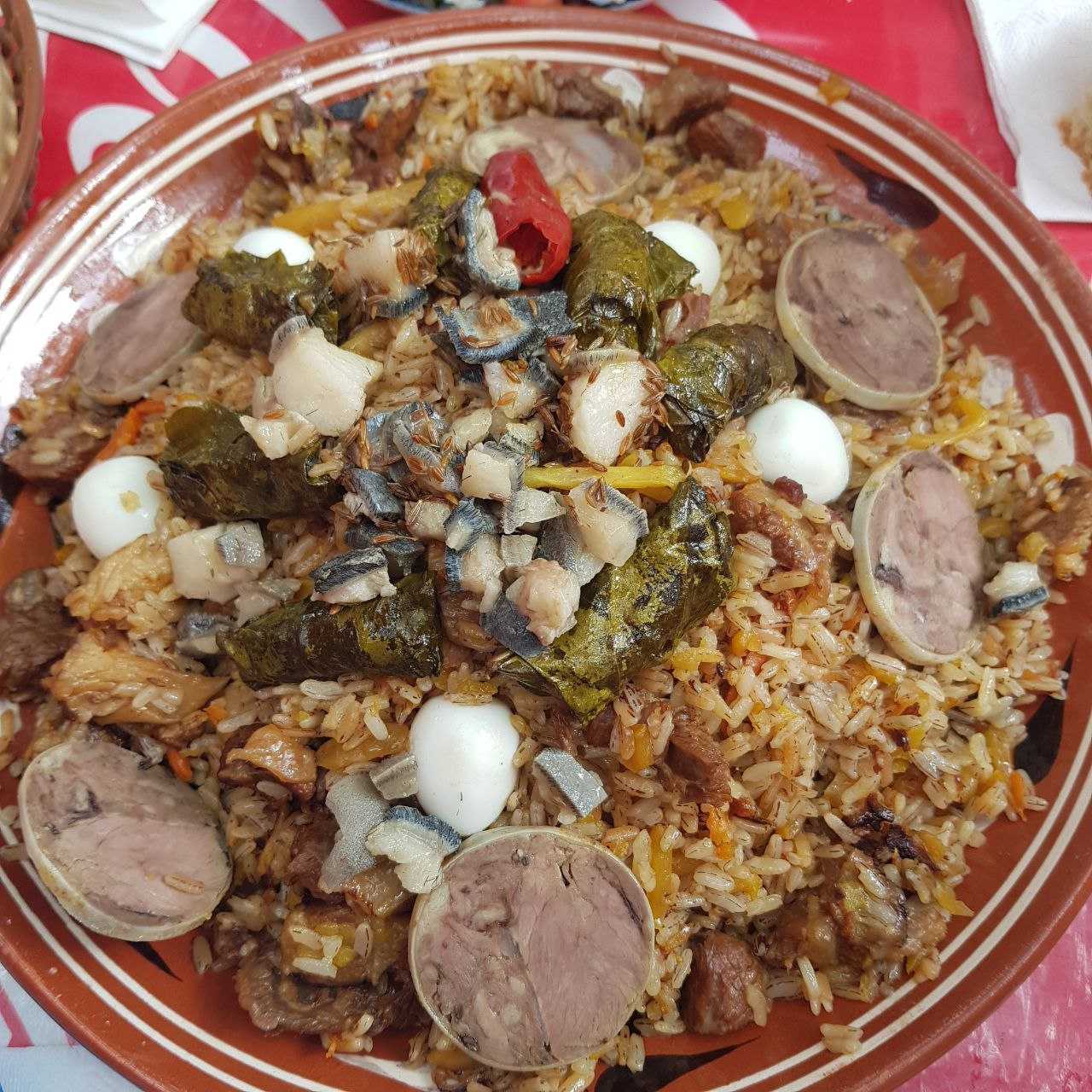 Узбекский плов в казане