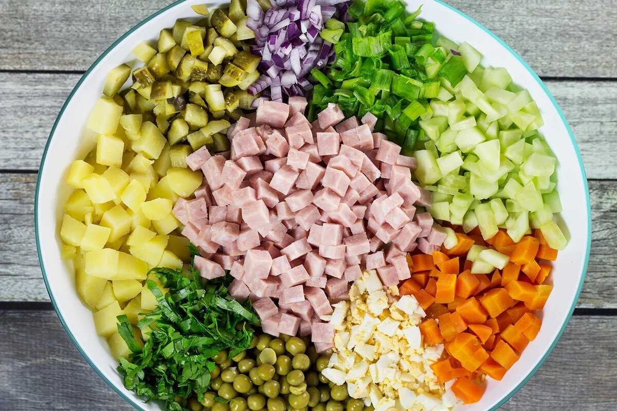 Салат оливье классический: топ 10 самых вкусных и простых рецептов