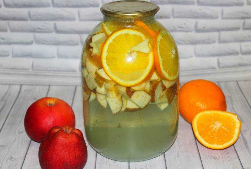 Компот из яблок: рецепты с корицей, лимонной кислотой, мятой. заготовка компота из яблок на зиму с грушами или апельсинами на 3 литровую банку без стерилизации