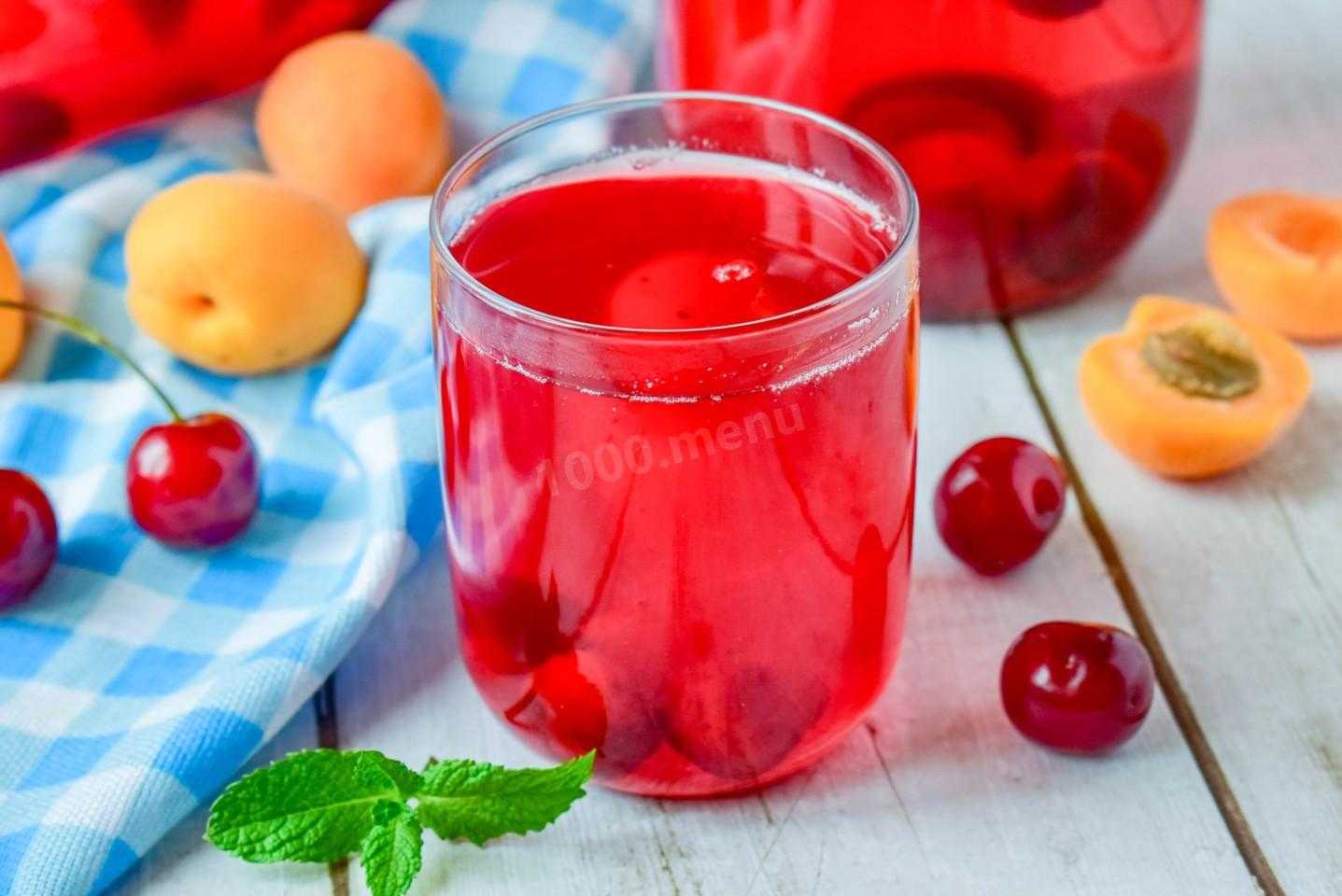 Компот из вишни на зиму: 7 рецептов приготовления в домашних условиях