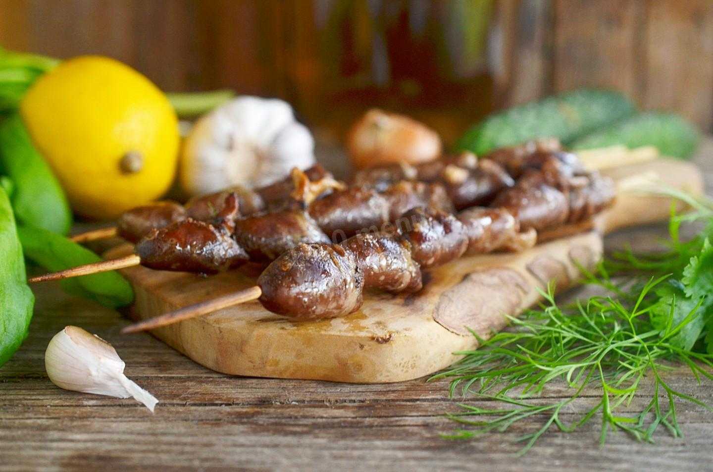 20 отличных рецептов куриных сердечек на мангале