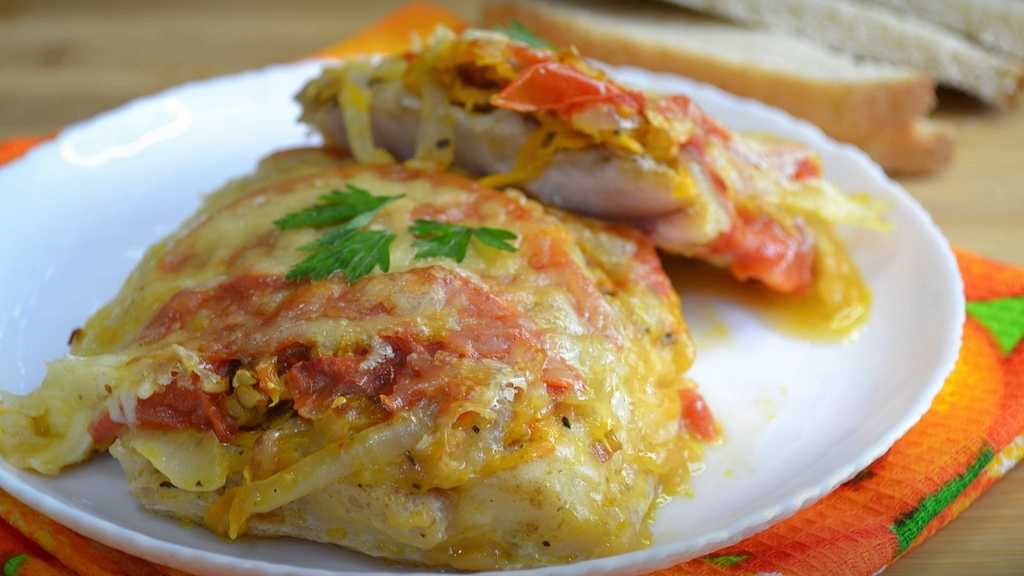 Фаршированный судак с овощами – рецепт приготовления в духовке