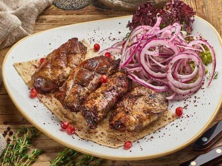 Шашлык из печени – 7 вкусных рецептов приготовления