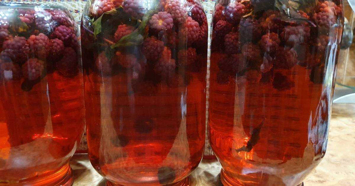 Компот из малины и ирги на зиму пошаговый рецепт