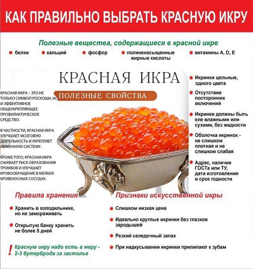 Как и где хранить красную икру | что и как хранить