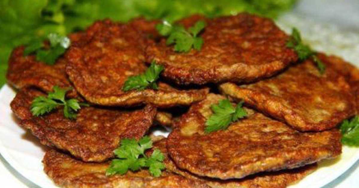 Печеночные оладьи для детей, 4 рецепта