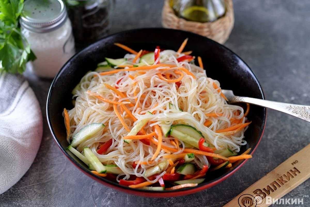 Рецепт фунчозы с креветками — популярный рецепт с фото