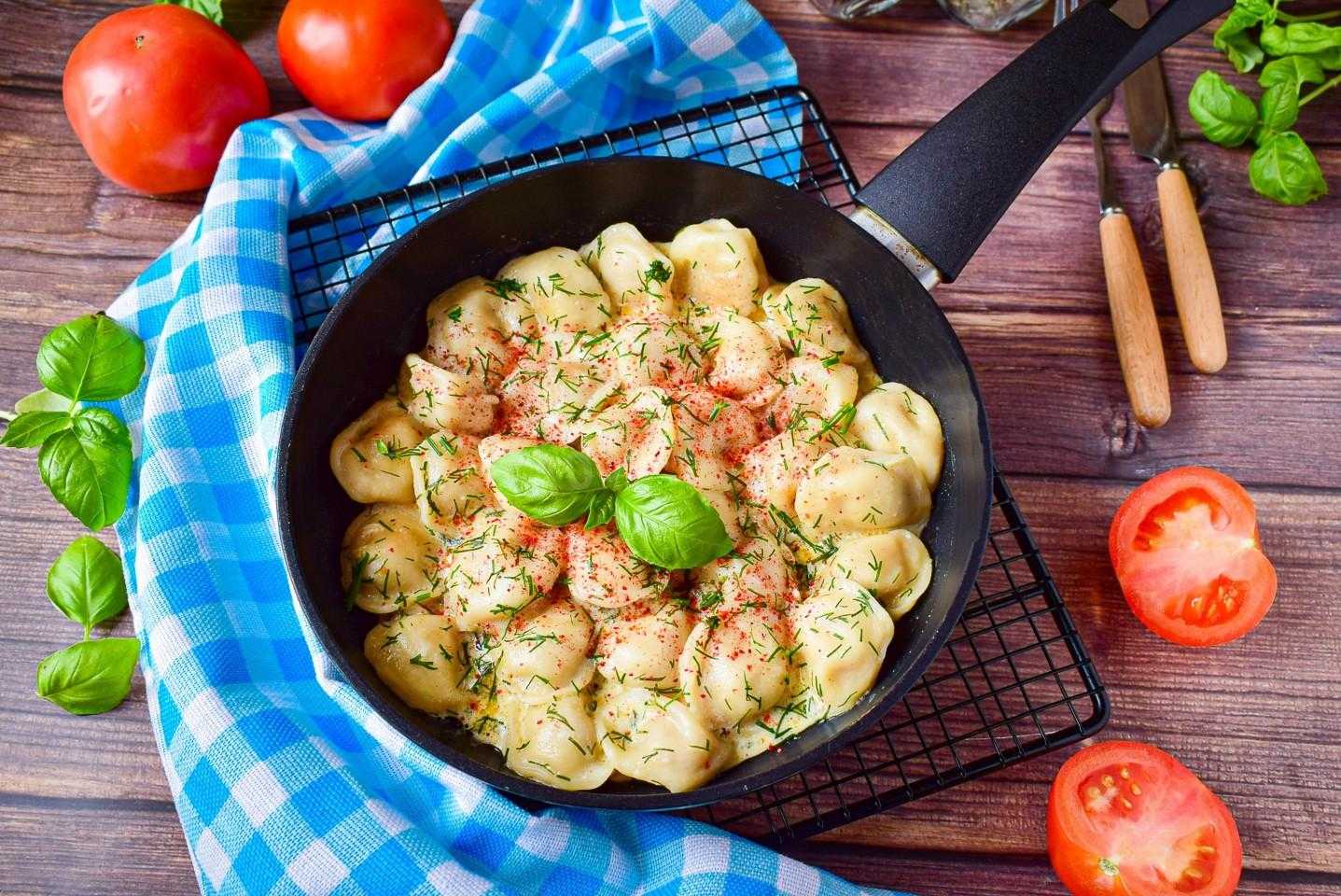 Пельмени жареные на сковороде - пошаговые рецепты. как приготовить вкусно?