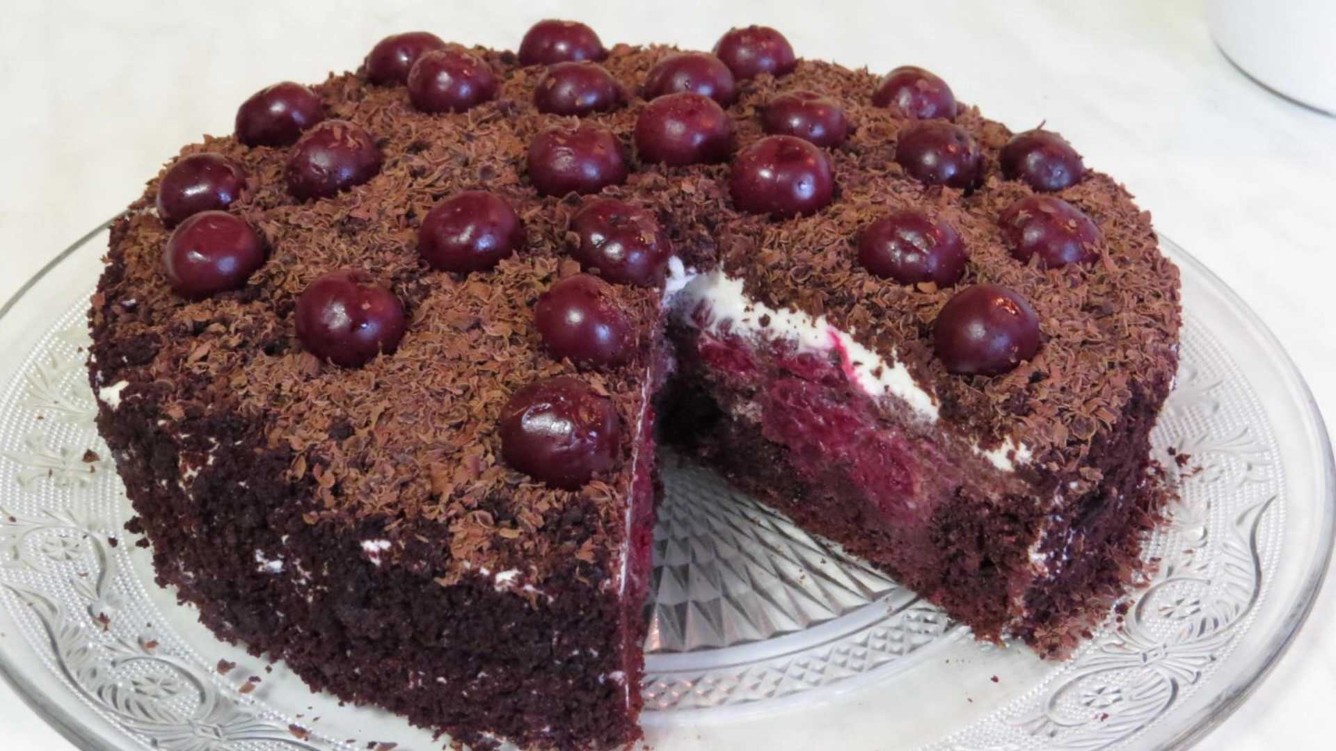Торт пьяная вишня: 4 простых рецепта и полезные советы